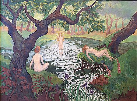 Trois baigneuses aux iris ou Femmes au bain by Paul Elie Ranson - Auction record, sale price, and art valuation. Compare with similar artists and explore comparable artworks.