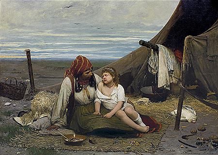 STOLEN GIRL, BEFORE 1886 by Antoni Kozakiewicz - Auction record, sale price, and art valuation. Compare with similar artists and explore comparable artworks.