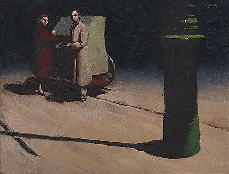 Organ Grinders by Cecil Galbally - Auction record, sale price, and art valuation. Compare with similar artists and explore comparable artworks.