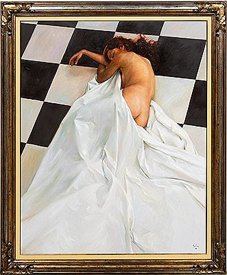Sample artwork by Lluis Ribas (Born 1949), known for painting - View similar artists and auction records