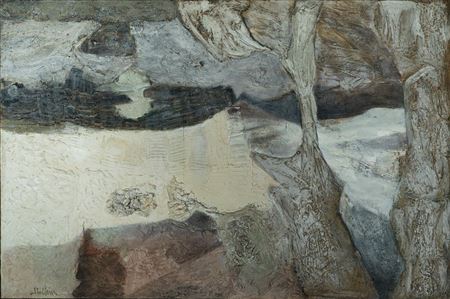 Sample artwork by Beverly Linney Hallam (1923 - 2013), known for floral still life, landscape and figure painting - View similar artists and auction records