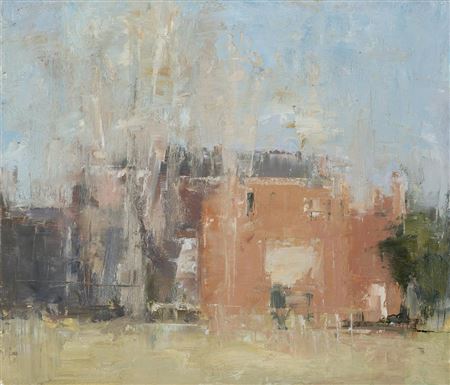 "City House With Trees, Winter" 2003 by Stuart Shils - Auction record, sale price, and art valuation. Compare with similar artists and explore comparable artworks.