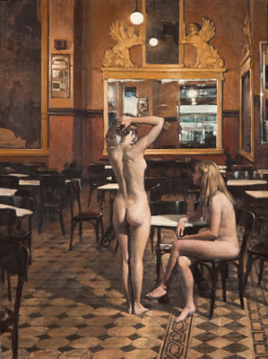 Soir au café "Neon" by Pavlos Samios - Auction record, sale price, and art valuation. Compare with similar artists and explore comparable artworks.
