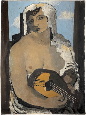 Jeune femme à la mandoline by Jean Souverbie - Auction record, sale price, and art valuation. Compare with similar artists and explore comparable artworks.