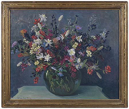 Wildflowers by Kathryne Travis - Auction record, sale price, and art valuation. Compare with similar artists and explore comparable artworks.