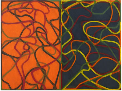 Sample artwork by Brice Marden (1938 - 2023), known for minimal non objective painting, collage, pop art - View similar artists and auction records