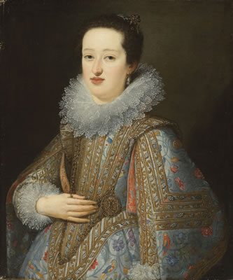 Portrait of Eleonora Gonzaga (1598-1655), half-length, as a bride by Justus Sustermans - Auction record, sale price, and art valuation. Compare with similar artists and explore comparable artworks.