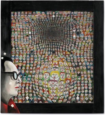 Vasarely by Thomas Bayrle - Auction record, sale price, and art valuation. Compare with similar artists and explore comparable artworks.
