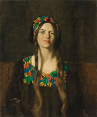 Portrait of Dacie by James McBey - Auction record, sale price, and art valuation. Compare with similar artists and explore comparable artworks.