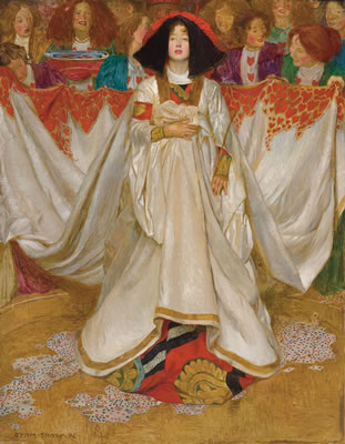Sample artwork by John Byam Shaw (1872 - 1919), known for painting - View similar artists and auction records