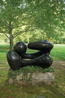 Sample artwork by Augustin Cardenas (1927 - 2001), known for stone and wood biomorphic sculpture - View similar artists and auction records