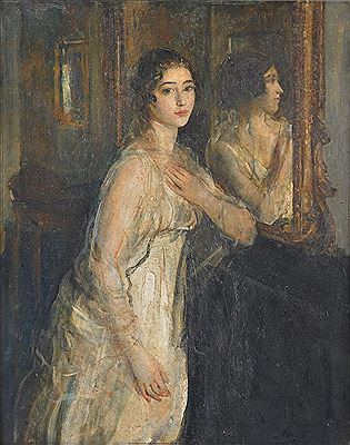 Miss Violet Henry by Ambrose McEvoy - Auction record, sale price, and art valuation. Compare with similar artists and explore comparable artworks.