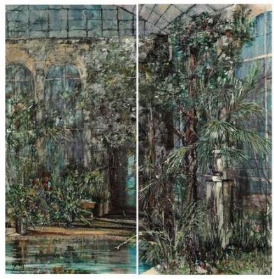 The Conservatory by Ann Gantz - Auction record, sale price, and art valuation. Compare with similar artists and explore comparable artworks.
