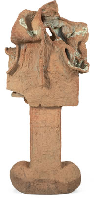 Monumental sculpture by Daniel Rhodes - Auction record, sale price, and art valuation. Compare with similar artists and explore comparable artworks.