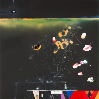 "Title to Follow #1," 1993 by Raymond Jennings Saunders - Auction record, sale price, and art valuation. Compare with similar artists and explore comparable artworks.
