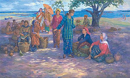 Market Series by Rahmat Ramli - Auction record, sale price, and art valuation. Compare with similar artists and explore comparable artworks.