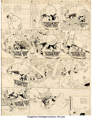 Little Nemo in Slumberland Sunday Comic Strip Original Art dated 9-6-08 (New York Herald, 1908) by Winsor McCay - Auction record, sale price, and art valuation. Compare with similar artists and explore comparable artworks.