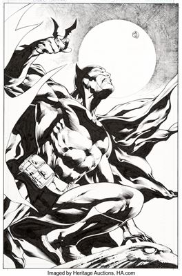 Green Lantern #17 Splash Page 2 Original Art Batman (DC Comics, 2007) by Ivan Reis - Auction record, sale price, and art valuation. Compare with similar artists and explore comparable artworks.