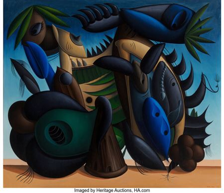 Untitled by Valton Tyler - Auction record, sale price, and art valuation. Compare with similar artists and explore comparable artworks.