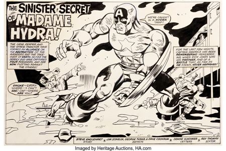 Super Spider-Man and the Titans #210 Splash Planche 11 (Marvel UK, 1977) by David Wenzel - Auction record, sale price, and art valuation. Compare with similar artists and explore comparable artworks.