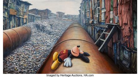 Sample artwork by Jeff Gillette (Born 1959), known for painting - View similar artists and auction records