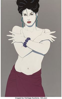 Patrick Nagel - artist photo for art wanted listing (Houston, TX)