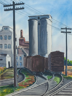 Sample artwork by Annie Lee Ross (1909 - 1978), known for painting - View similar artists and auction records