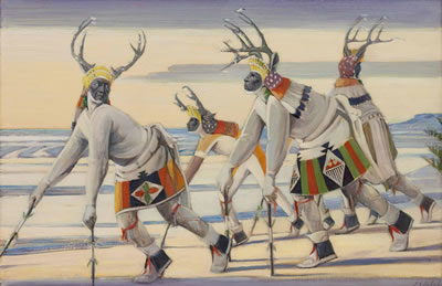 The Camoufleurs by Joseph Imhof - Auction record, sale price, and art valuation. Compare with similar artists and explore comparable artworks.