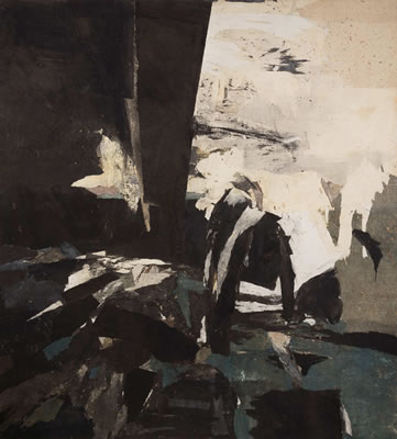 Sample artwork by Paul Horiuchi (1906 - 1999), known for mod views, collage, mural - View similar artists and auction records