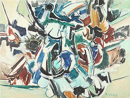 BLACK SUN by Roger Vilder - Auction record, sale price, and art valuation. Compare with similar artists and explore comparable artworks.