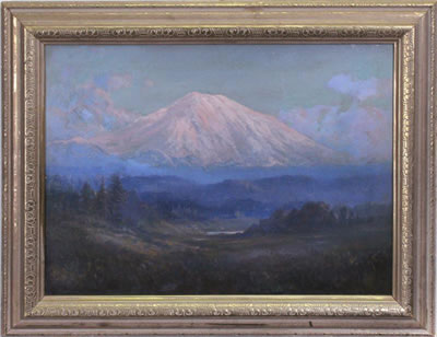 Sample artwork by Lionel Salmon (1885 - 1945), known for portraits, western landscape scenes - View similar artists and auction records