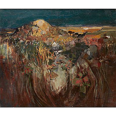 RENFREWSHIRE LANDSCAPE by Danny Ferguson - Auction record, sale price, and art valuation. Compare with similar artists and explore comparable artworks.