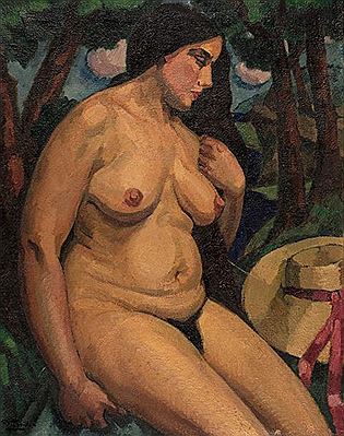 Nu fémnin au chapeau by Roger-Maurice Grillon - Auction record, sale price, and art valuation. Compare with similar artists and explore comparable artworks.