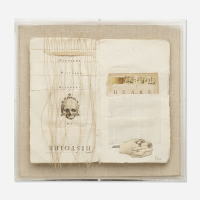 Heart by Lenore Tawney - Auction record, sale price, and art valuation. Compare with similar artists and explore comparable artworks.