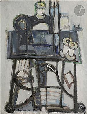 La Machine à coudre Singer, 1948 by Daniel Dalmbert - Auction record, sale price, and art valuation. Compare with similar artists and explore comparable artworks.