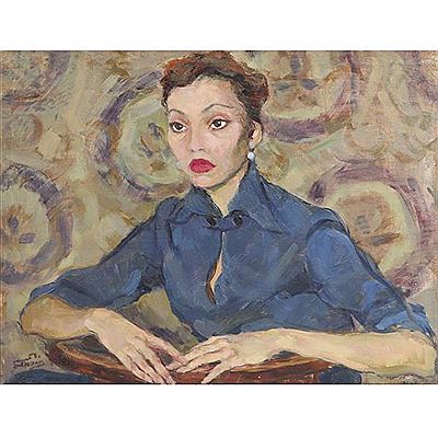 Sample artwork by D S Benina (20th Century), known for painting - View similar artists and auction records