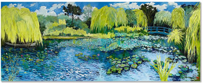 MONET’S GARDEN (diptych) by Pang Jiun - Auction record, sale price, and art valuation. Compare with similar artists and explore comparable artworks.