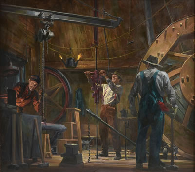 "Cable Rig," 1981 by Robert Lavin - Auction record, sale price, and art valuation. Compare with similar artists and explore comparable artworks.