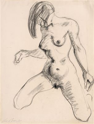 Kniender weiblicher Akt by Oswald Baer - Auction record, sale price, and art valuation. Compare with similar artists and explore comparable artworks.