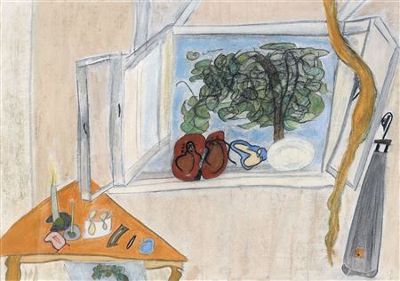 Sample artwork by Thomas Traeder (Born 1958), known for painting - View similar artists and auction records