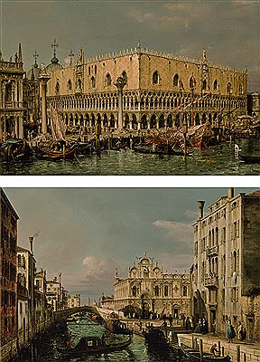 Sample artwork by Francesco Zanin (1824 - 1884), known for landscape painting - View similar artists and auction records