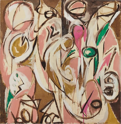 RE-ECHO by Lee Krasner - Auction record, sale price, and art valuation. Compare with similar artists and explore comparable artworks.