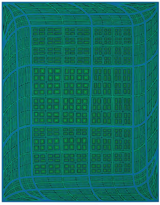 Nighthouse by James Siena - Auction record, sale price, and art valuation. Compare with similar artists and explore comparable artworks.