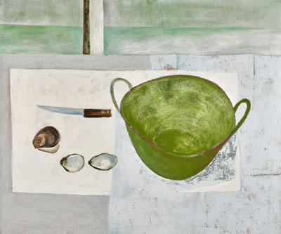Sample artwork by Patrick Hickey (1927 - 1998), known for graphic art - View similar artists and auction records