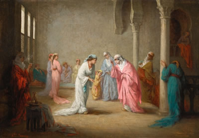 Sample artwork by Henriette Browne (1829 - 1901), known for painting - View similar artists and auction records