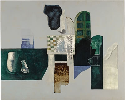 THE CHESS-BOARD by Prabhakar Barwe - Auction record, sale price, and art valuation. Compare with similar artists and explore comparable artworks.