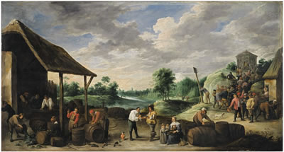 The Wine Harvest by David Teniers II - Auction record, sale price, and art valuation. Compare with similar artists and explore comparable artworks.