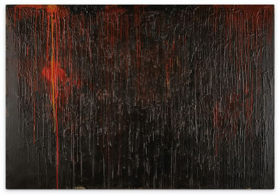 ÖLBERG by Hermann Nitsch - Auction record, sale price, and art valuation. Compare with similar artists and explore comparable artworks.