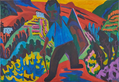 Self-portrait in a landscape by Hermann Scherer - Auction record, sale price, and art valuation. Compare with similar artists and explore comparable artworks.