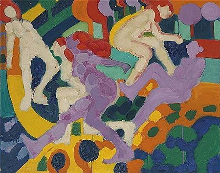 Figurative Composition #5 by Emilio Cruz - Auction record, sale price, and art valuation. Compare with similar artists and explore comparable artworks.